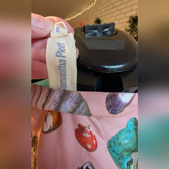 Samantha Pleet Pink Seashell Patterned skirt - Picture 3 of 5